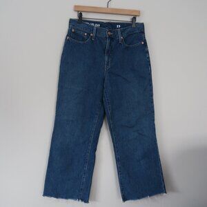 J Crew Women's 90's Wide Leg Jeans Size 29 Inseam 26 EUC